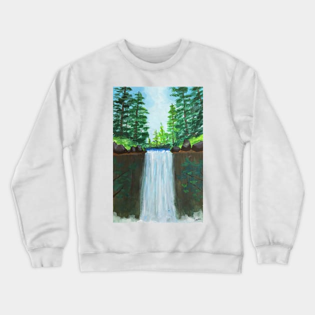 Waterfall Crewneck Sweatshirt by emmawtj